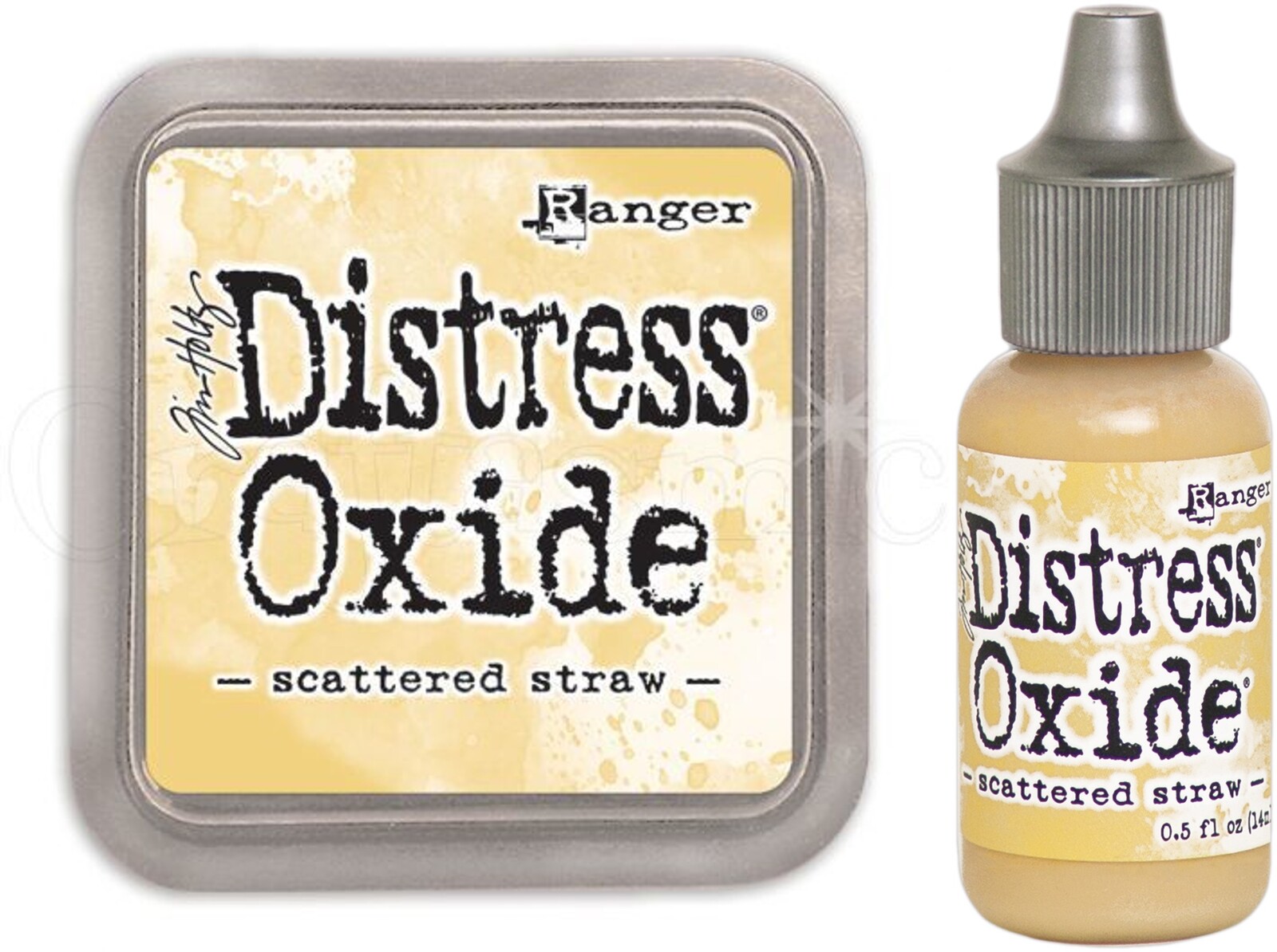 Tim Holtz Distress Oxide Ink Pad + Reinker Scattered Straw