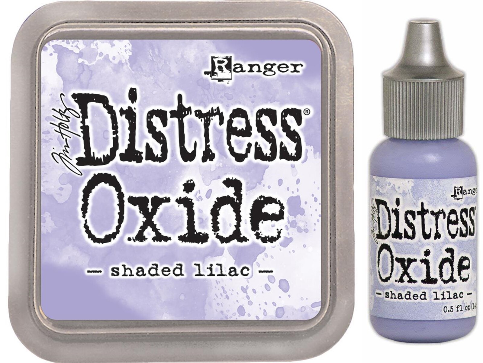 Tim Holtz Distress Oxide Ink Pad + Reinker Shaded Lilac