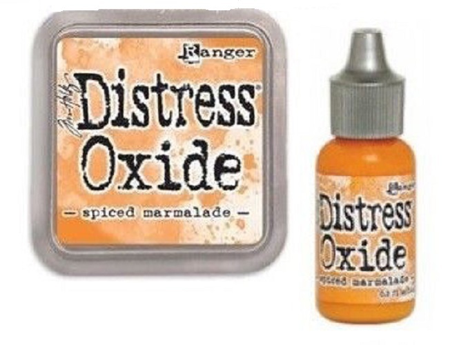 Tim Holtz Distress Oxide Ink Pad + Reinker Spiced Marmalade