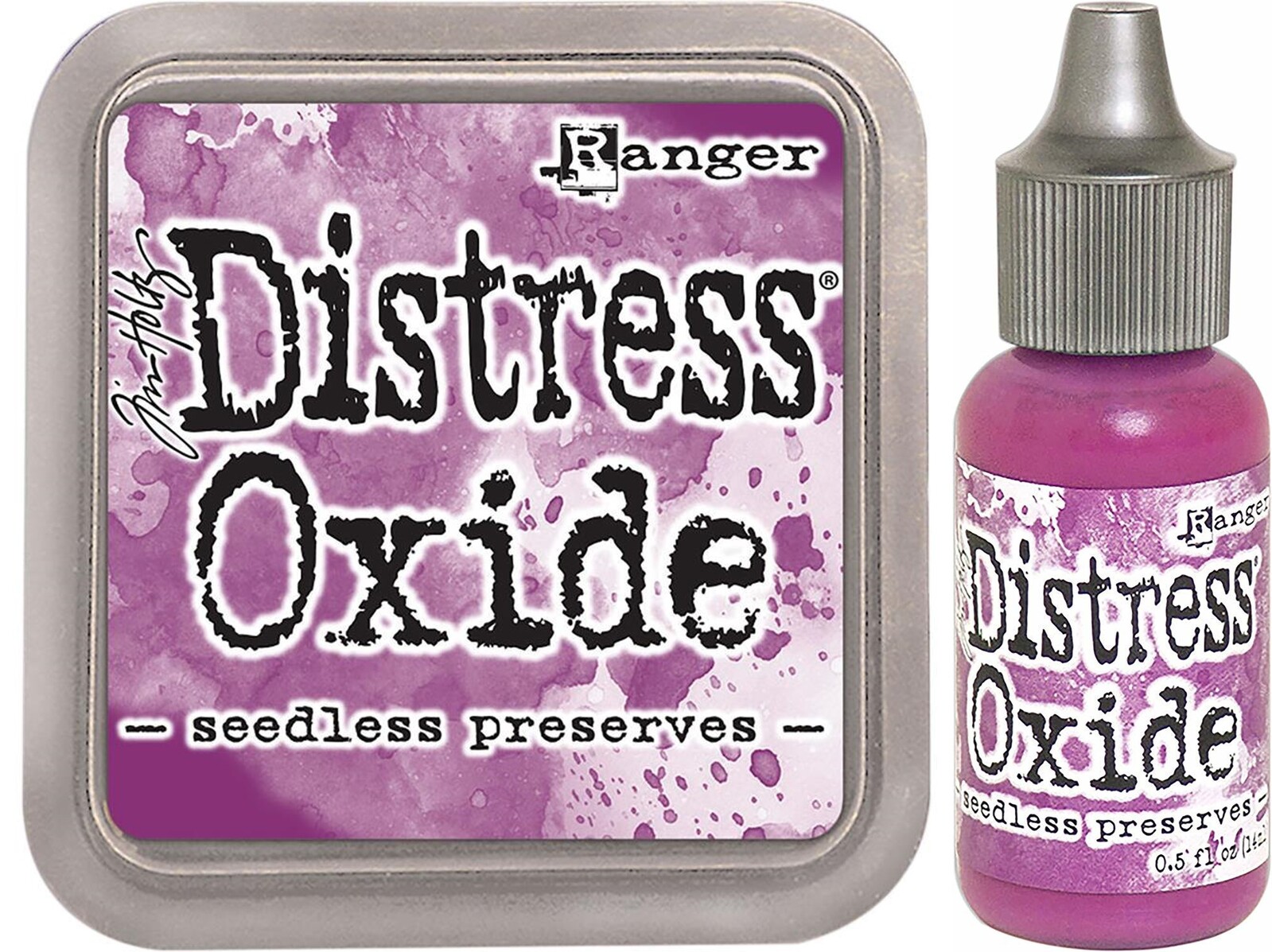 Tim Holtz Distress Oxide Ink Pad + Reinker Seedless Preserves