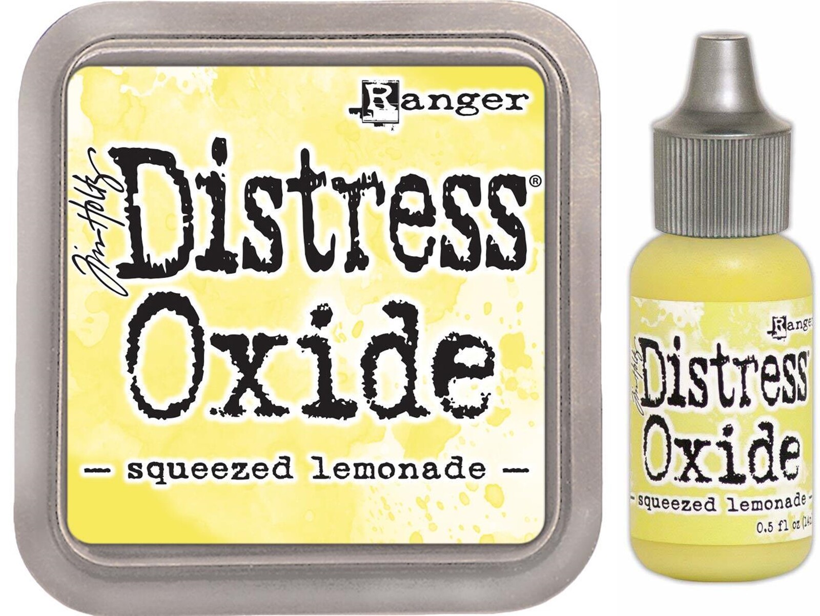 Tim Holtz Distress Oxide Ink Pad + Reinker Squeezed Lemonade