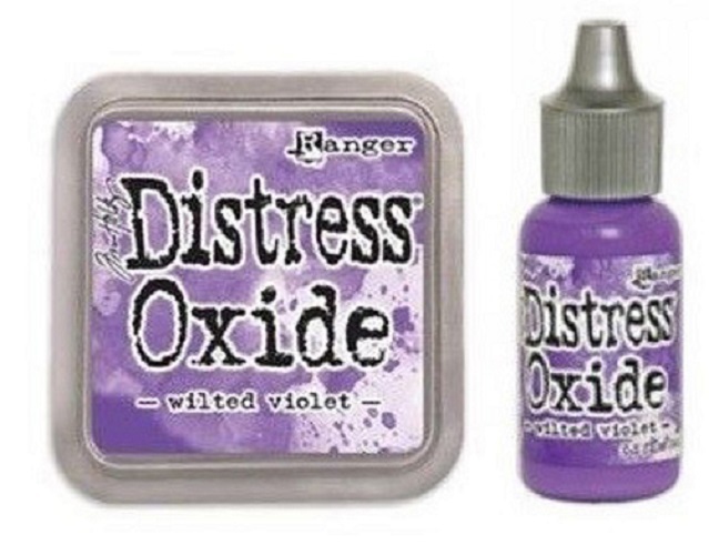 Tim Holtz Distress Oxide Ink Pad + Reinker Wilted Violet