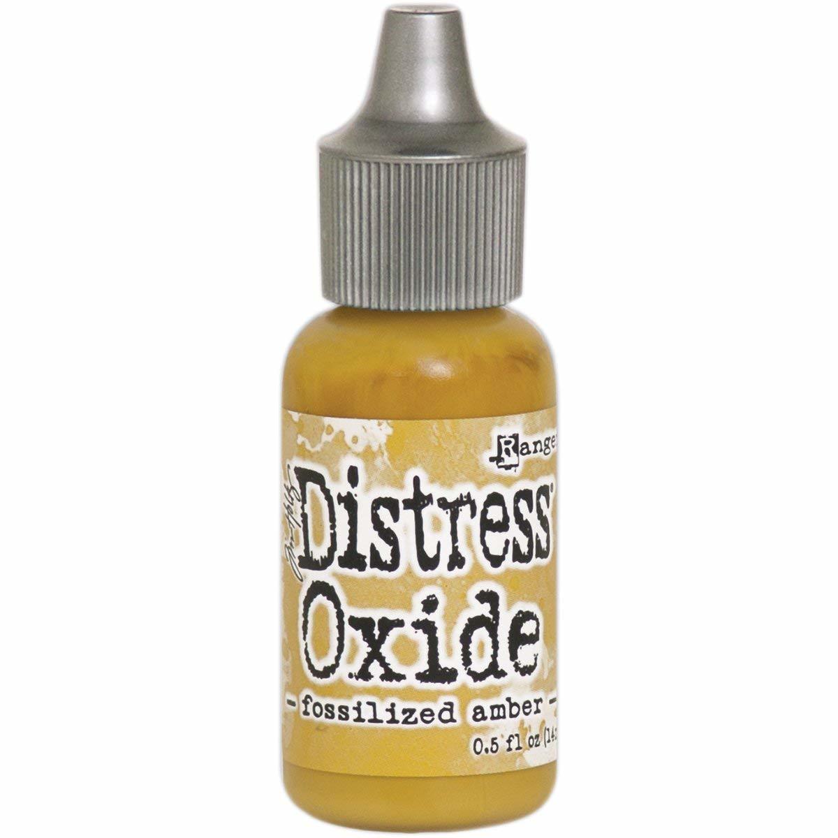 Tim Holtz Distress Oxides Reinker Fossilized Amber