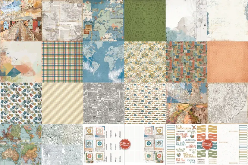 Arden Creative 12 x 12 Paper Pad - Been There