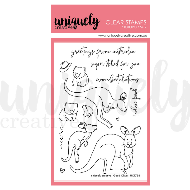 Uniquely Creative Good Onya Aussie Stamp