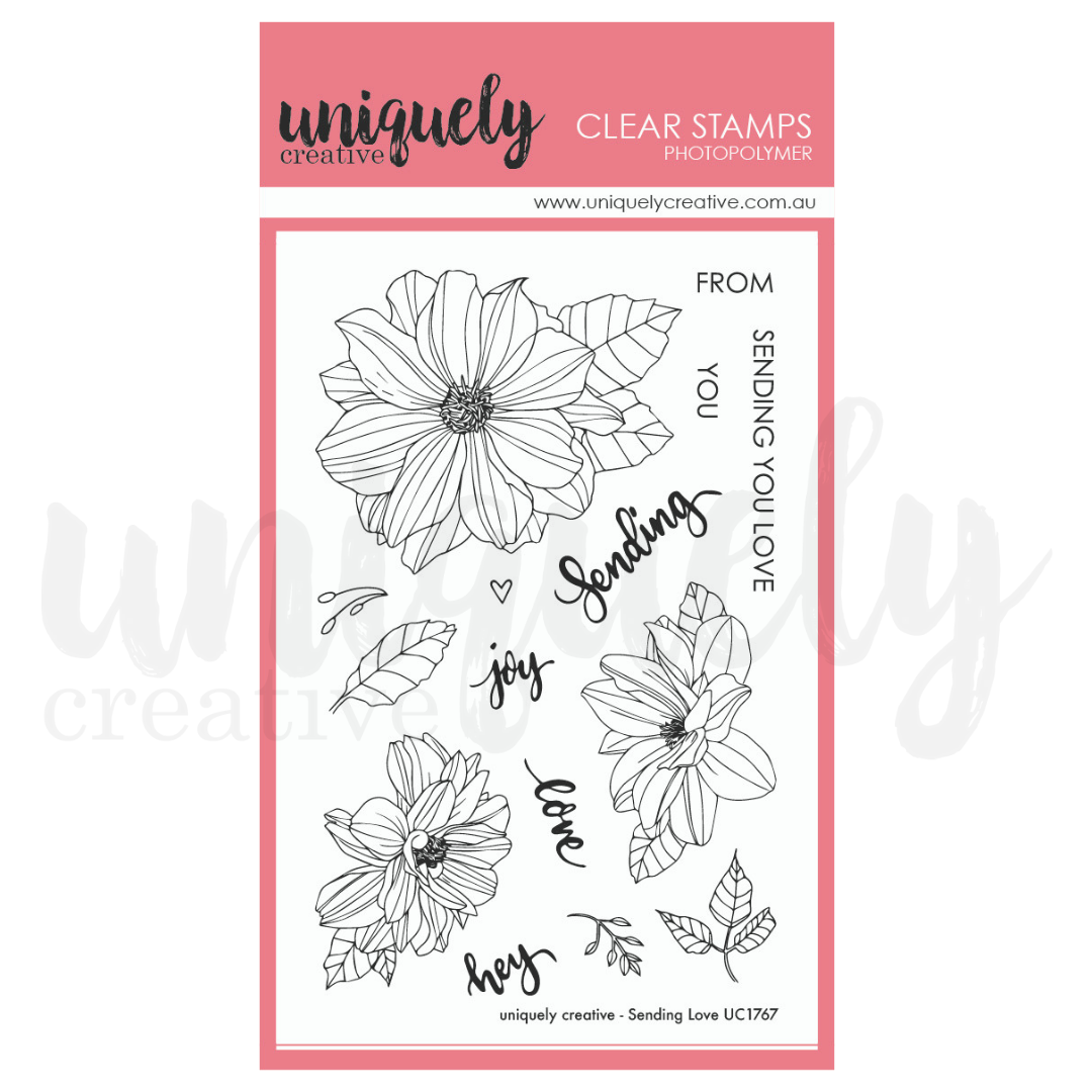 Uniquely Creative Sending Love Stamp