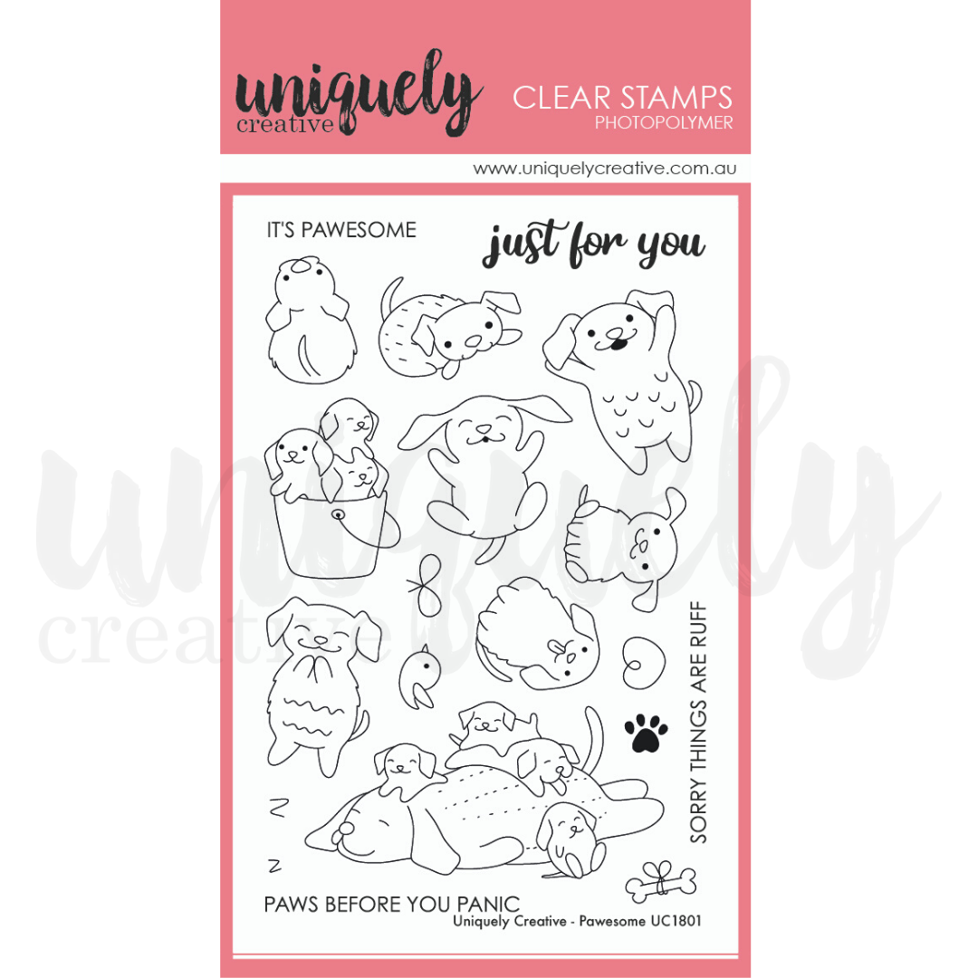Uniquely Creative Pawesome Stamp