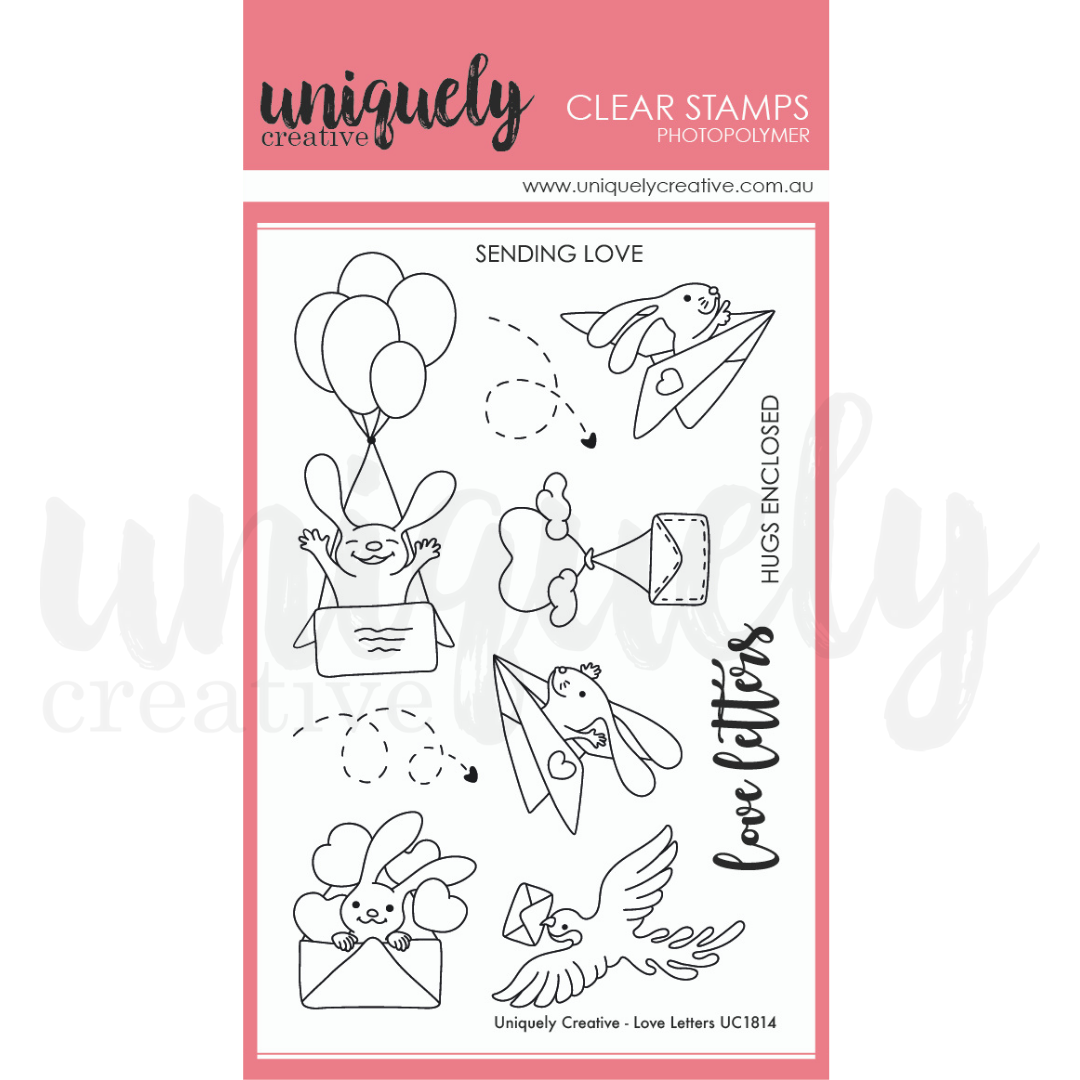 Uniquely Creative Sending Love Stamp