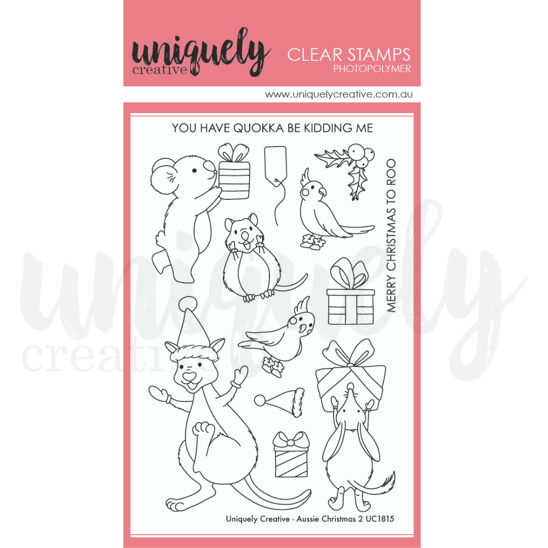 Uniquely Creative Aussie Christmas 2 Stamp