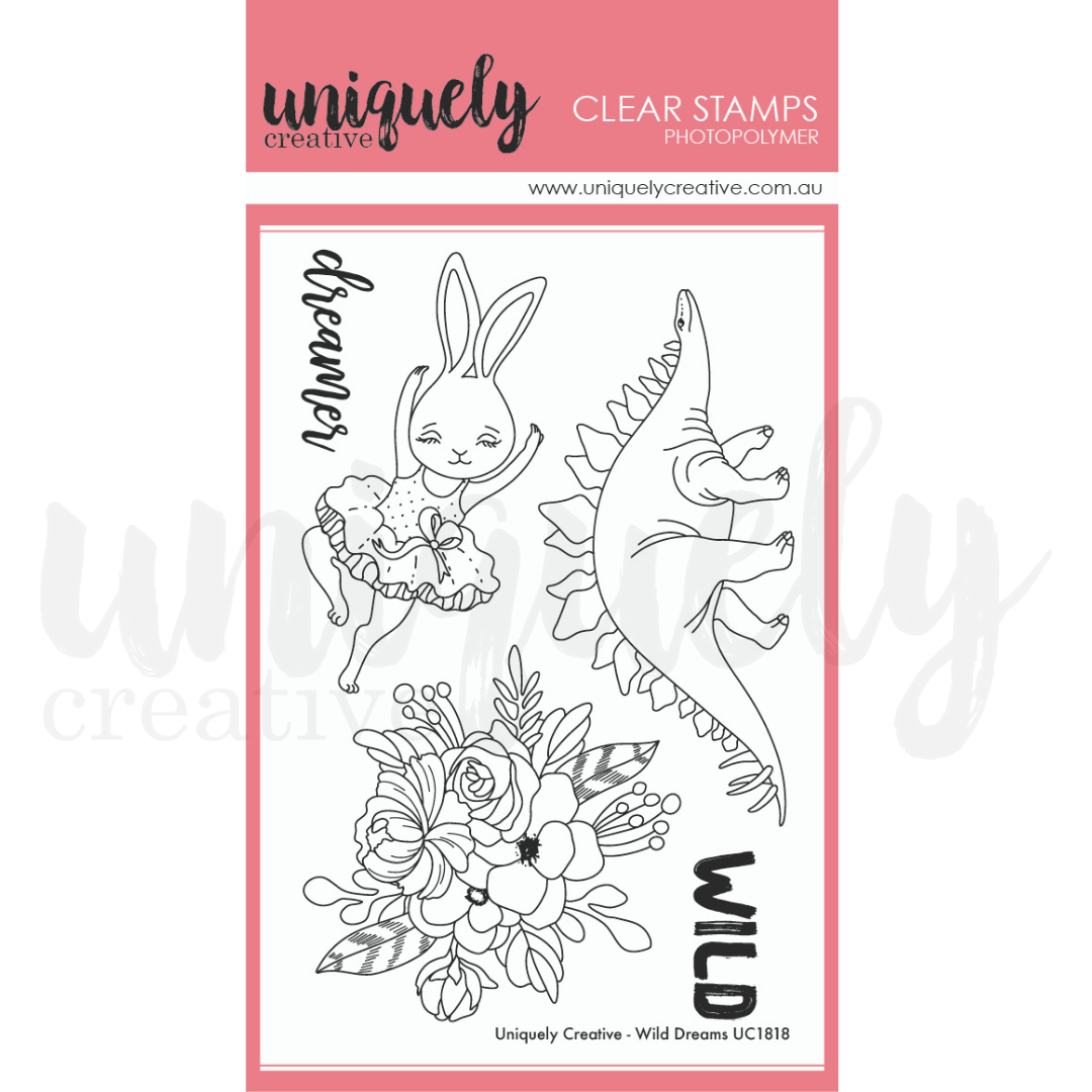 Uniquely Creative Acrylic Stamps Wild Dreams