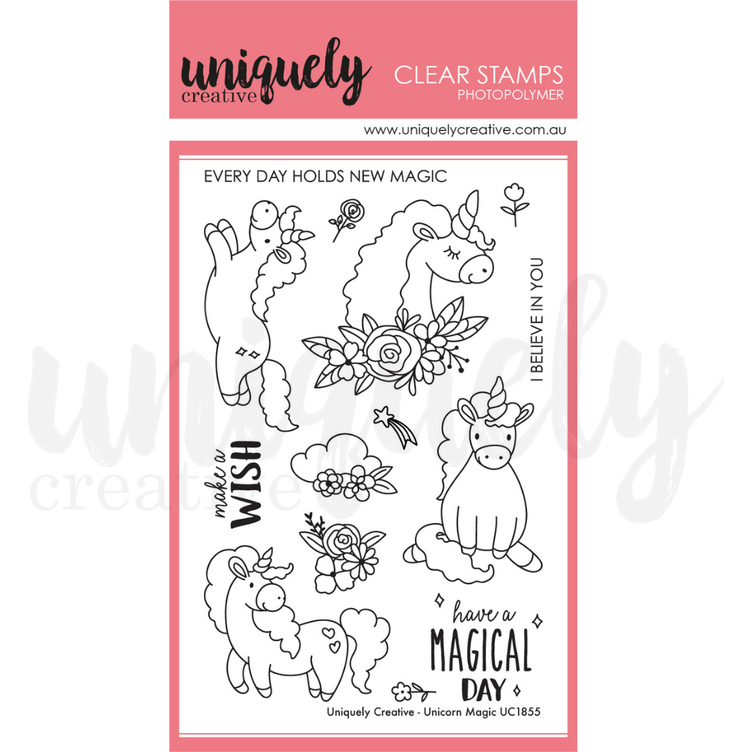 Uniquely Creative Unicorn Magic Stamp