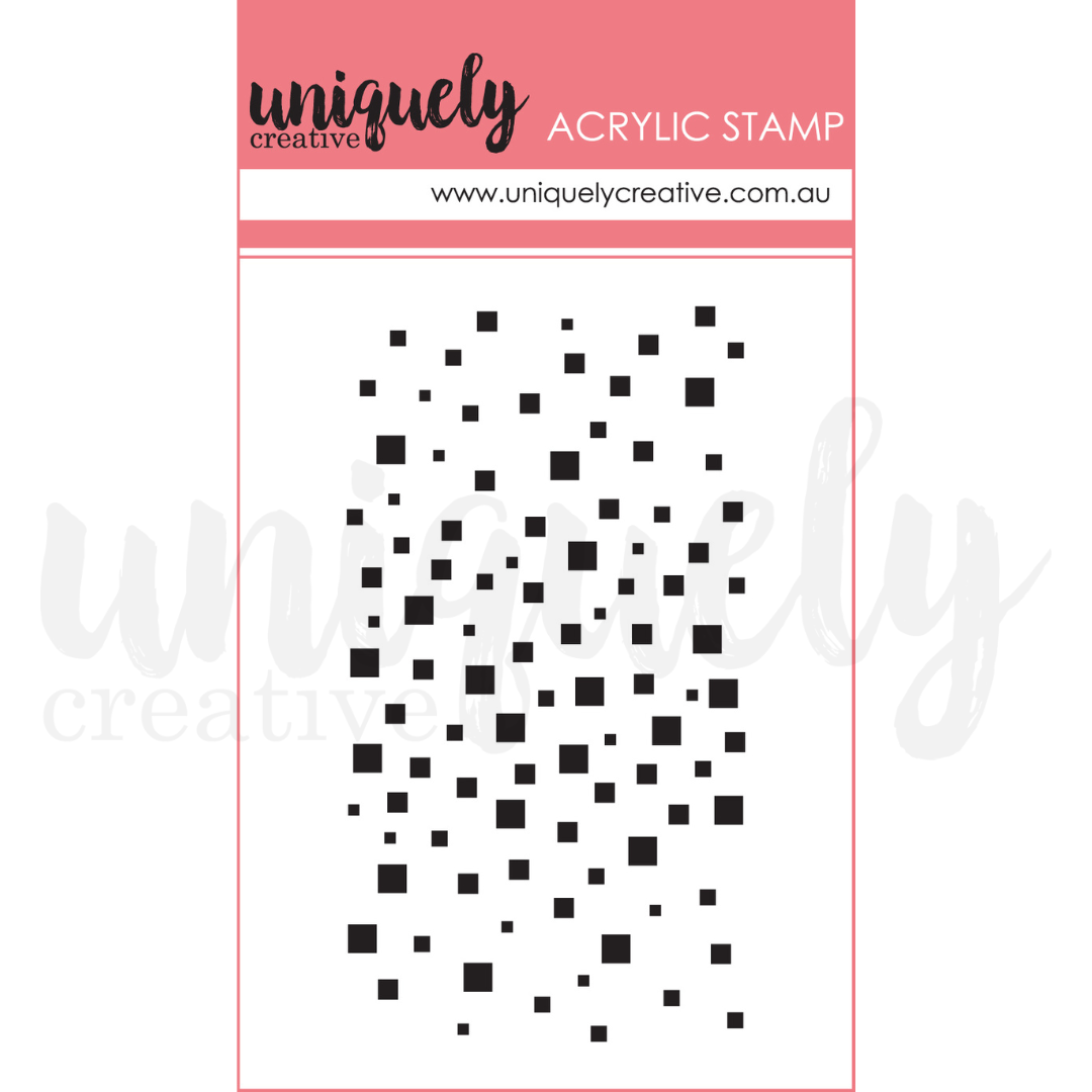 Uniquely Creative Mixed Squares Mark Making Mini Stamp