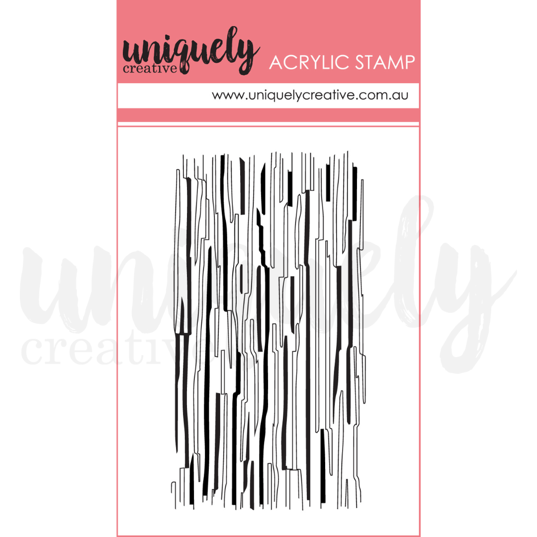 Uniquely Creative Sketchy Lines Mark Making Mini Stamp