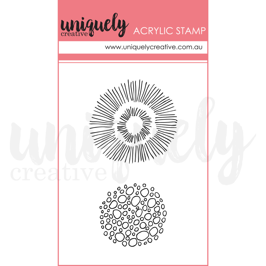 Uniquely Creative Imprint Impressions Mark Making Mini Stamp