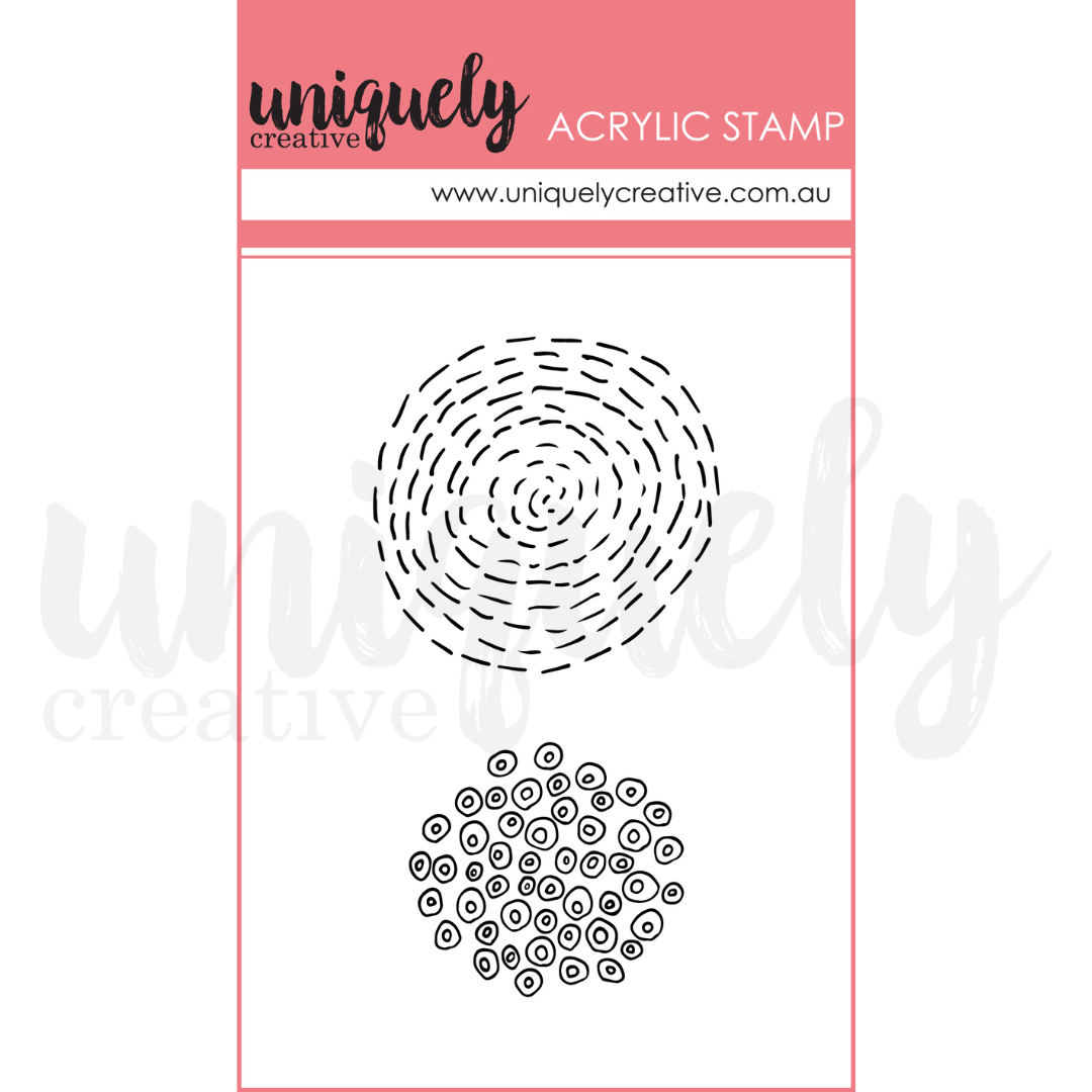 Uniquely Creative Pattern Play Mark Making Mini Stamp