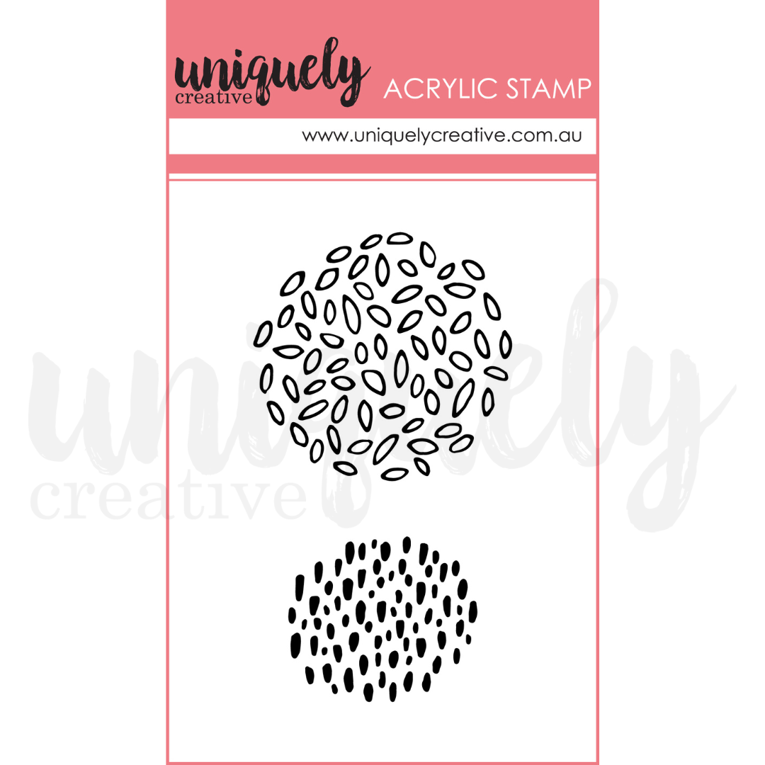 Uniquely Creative Tiny Textures Mark Making Mini Stamp