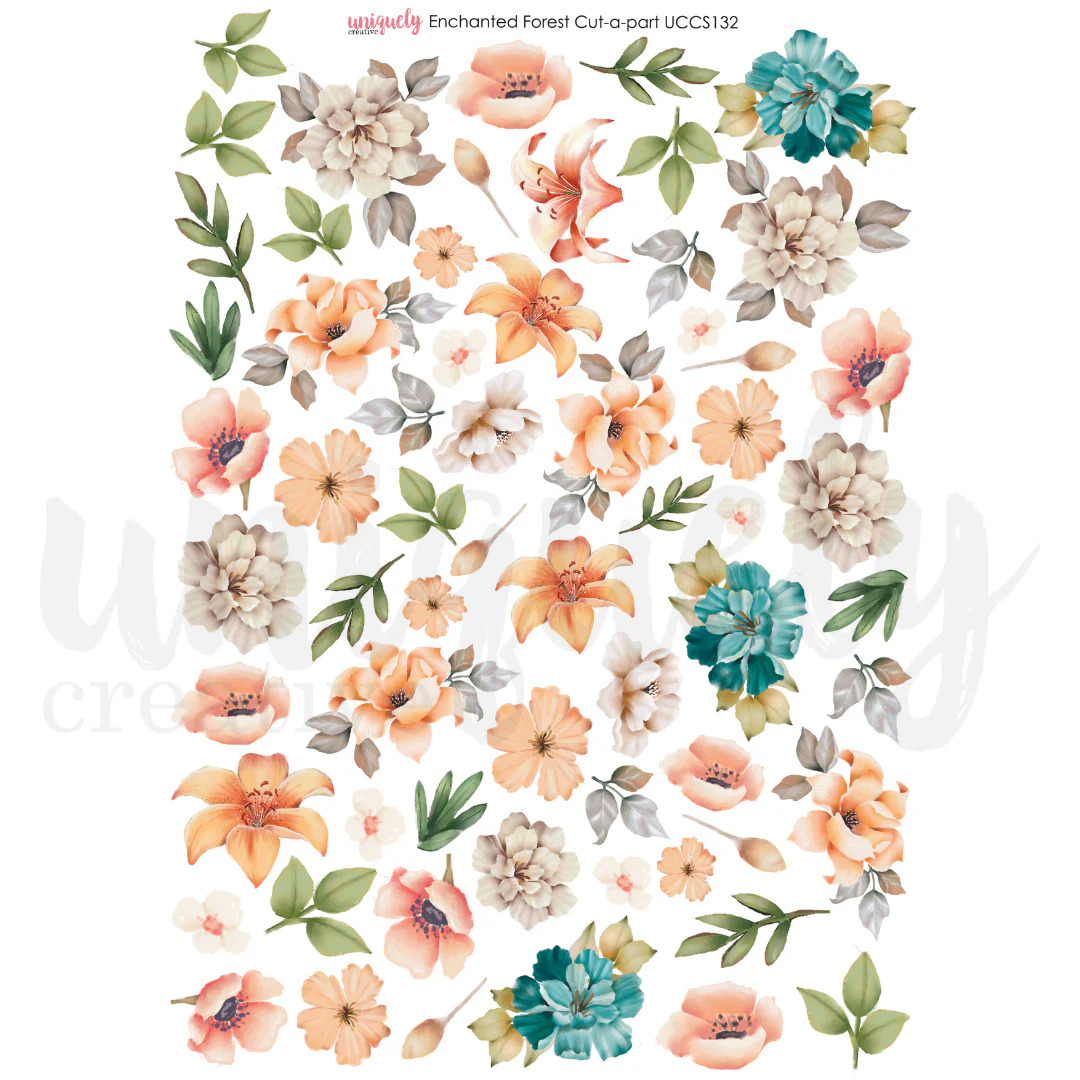 Uniquely Creative Cut-a-Part Sheet Enchanted Forest