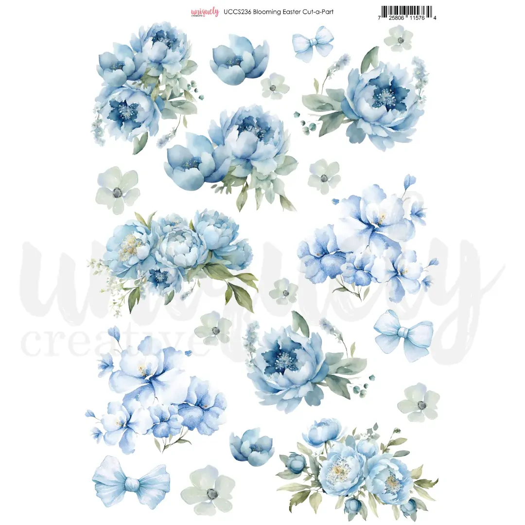 Uniquely Creative Cut-a-Part Sheet Blooming Easter