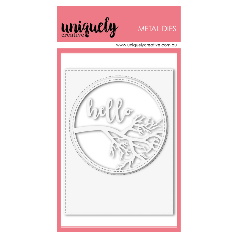 Uniquely Creative Round Branch Window Die