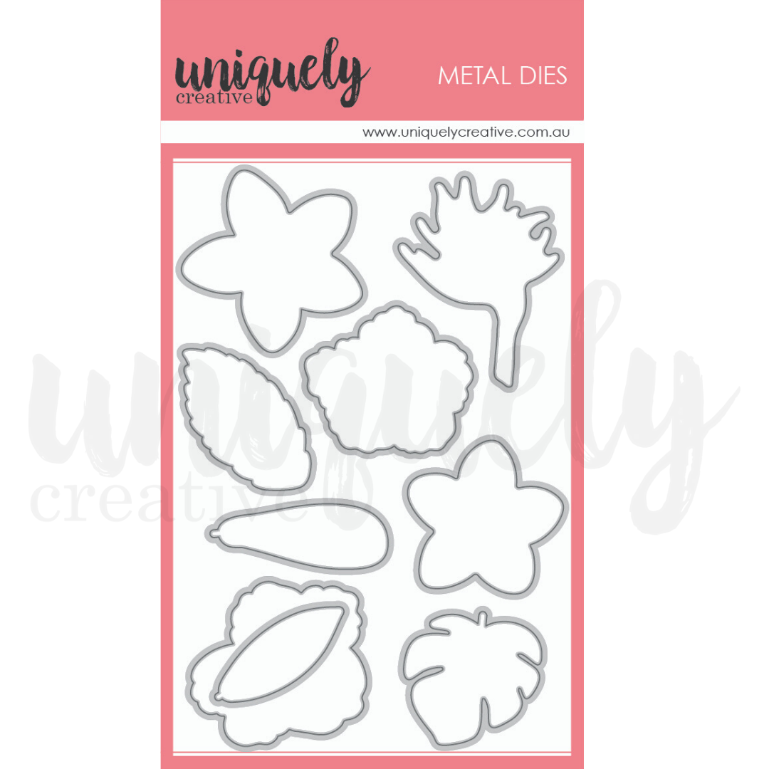 Uniquely Creative Tropicana Fussy Cutting Die