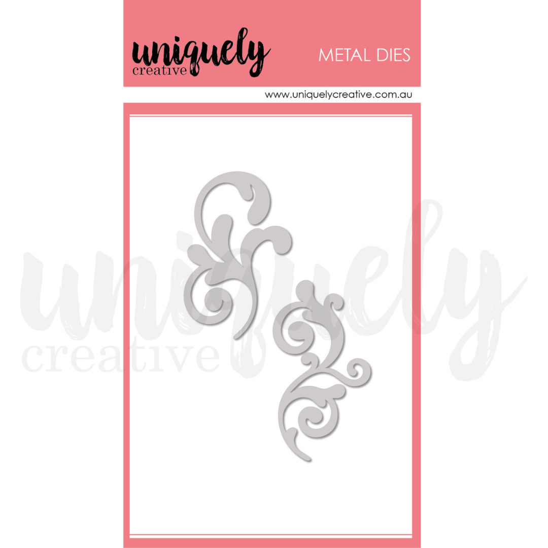 Uniquely Creative Fancy Flourishes Die