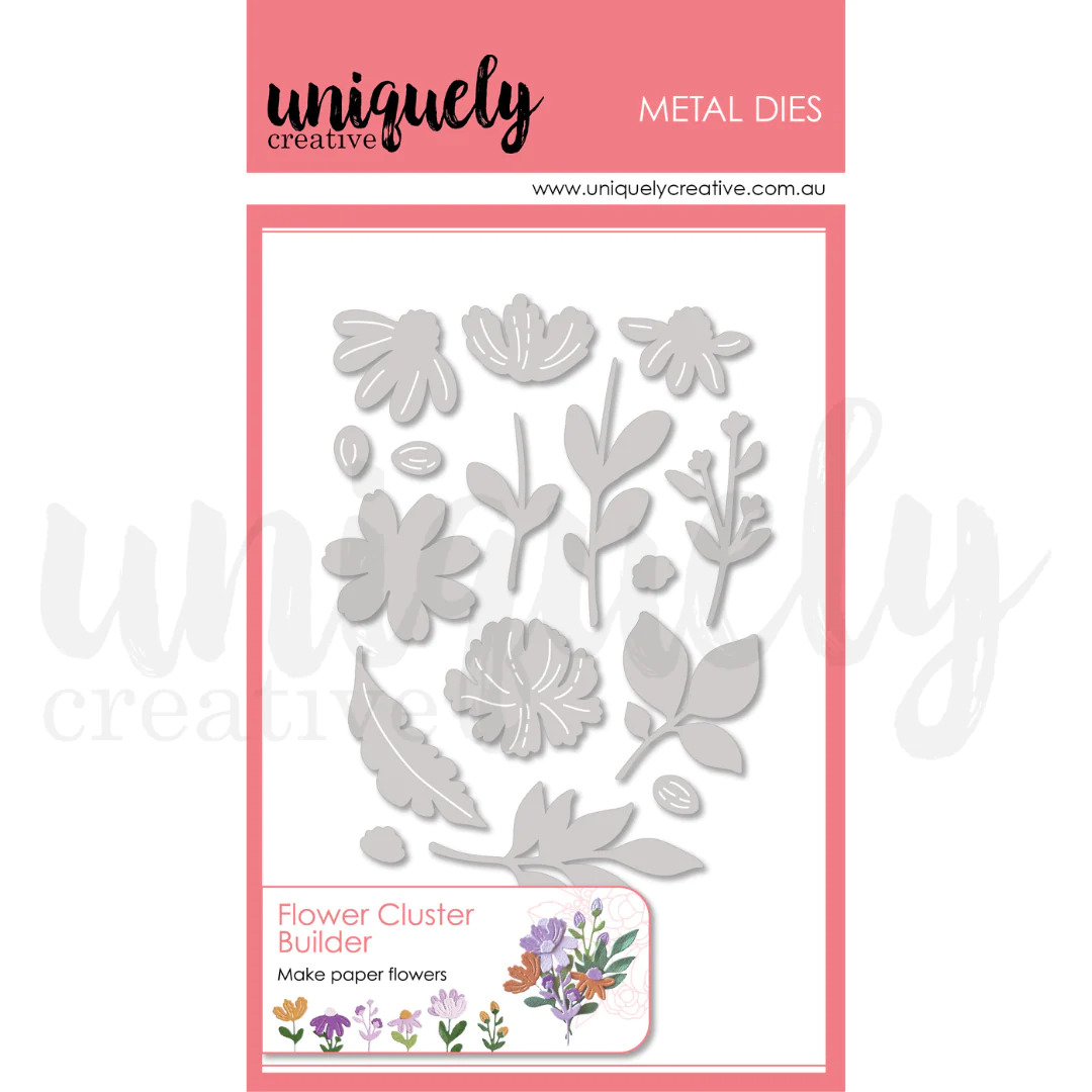 Uniquely Creative Flower Cluster Builder Die