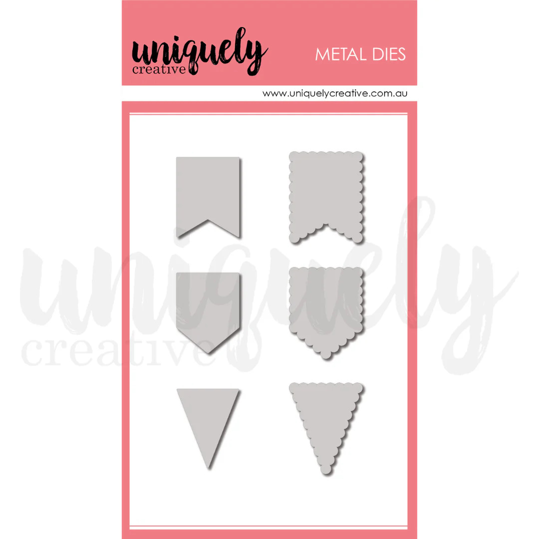 Uniquely Creative Bunting Elements Die