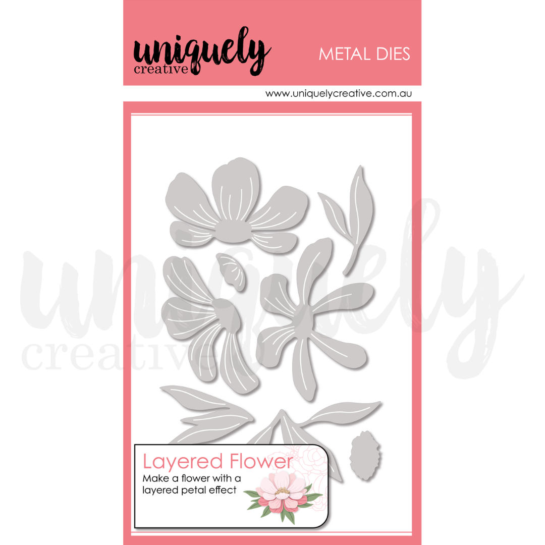 Uniquely Creative Layered Flower Die
