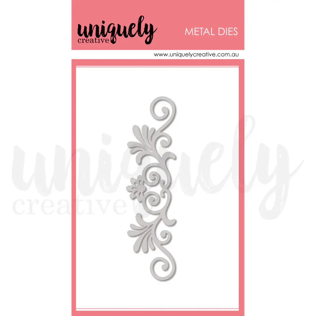Uniquely Creative Flourish Scroll Die