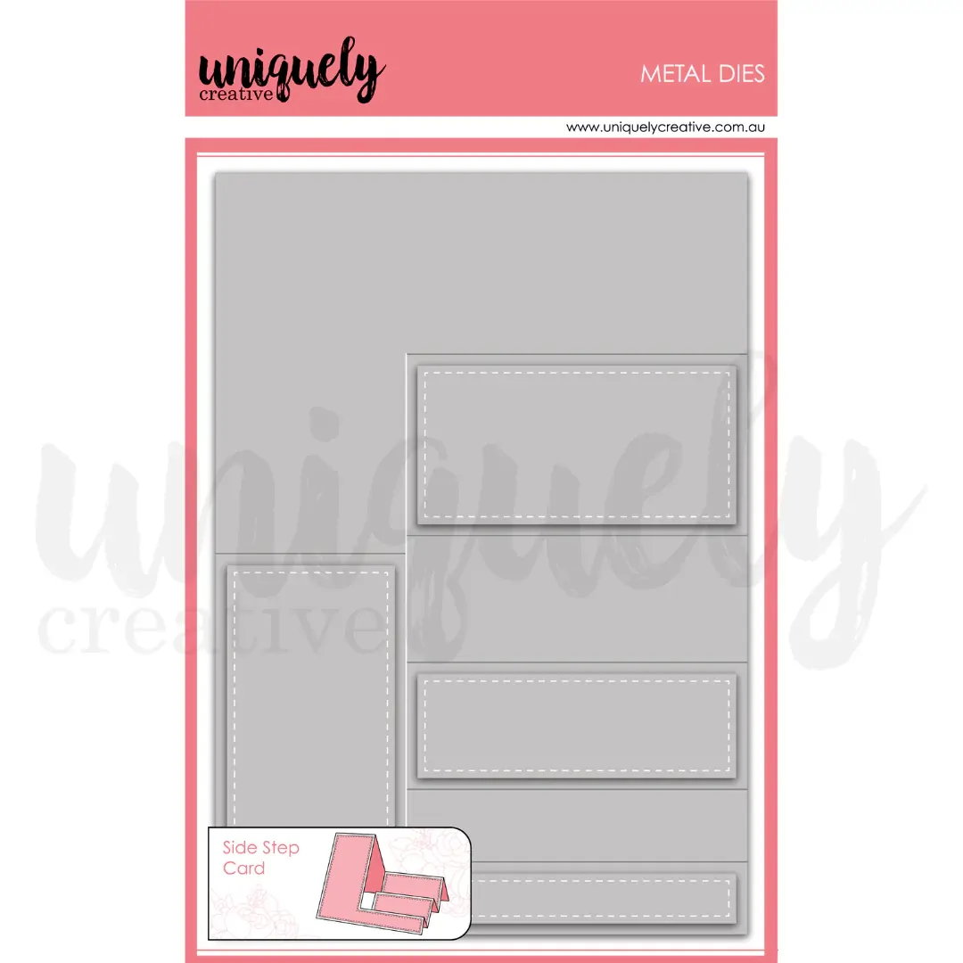 Uniquely Creative - Side Stepper Card Die