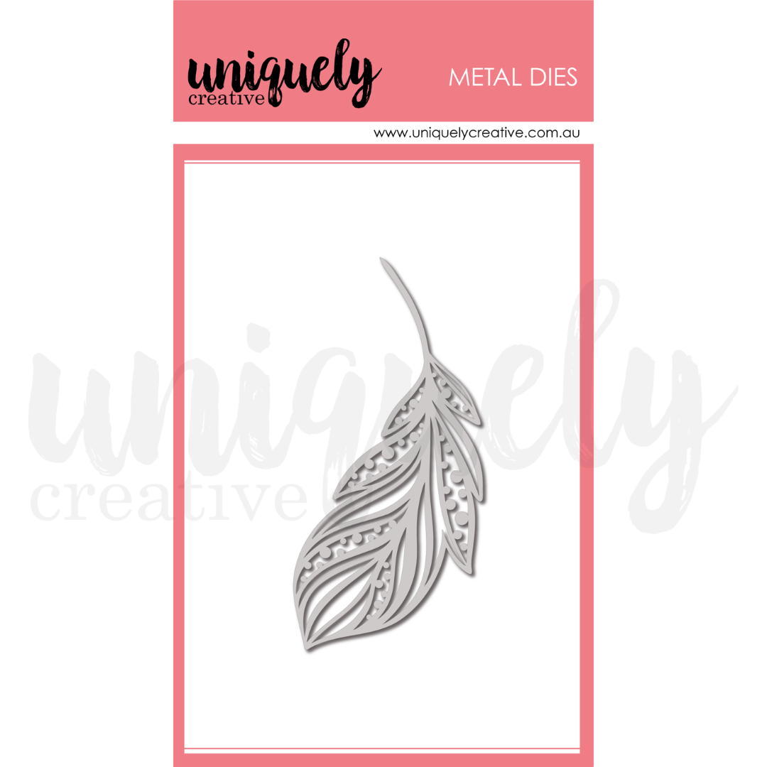 Uniquely Creative - Free Spirit Feather Die