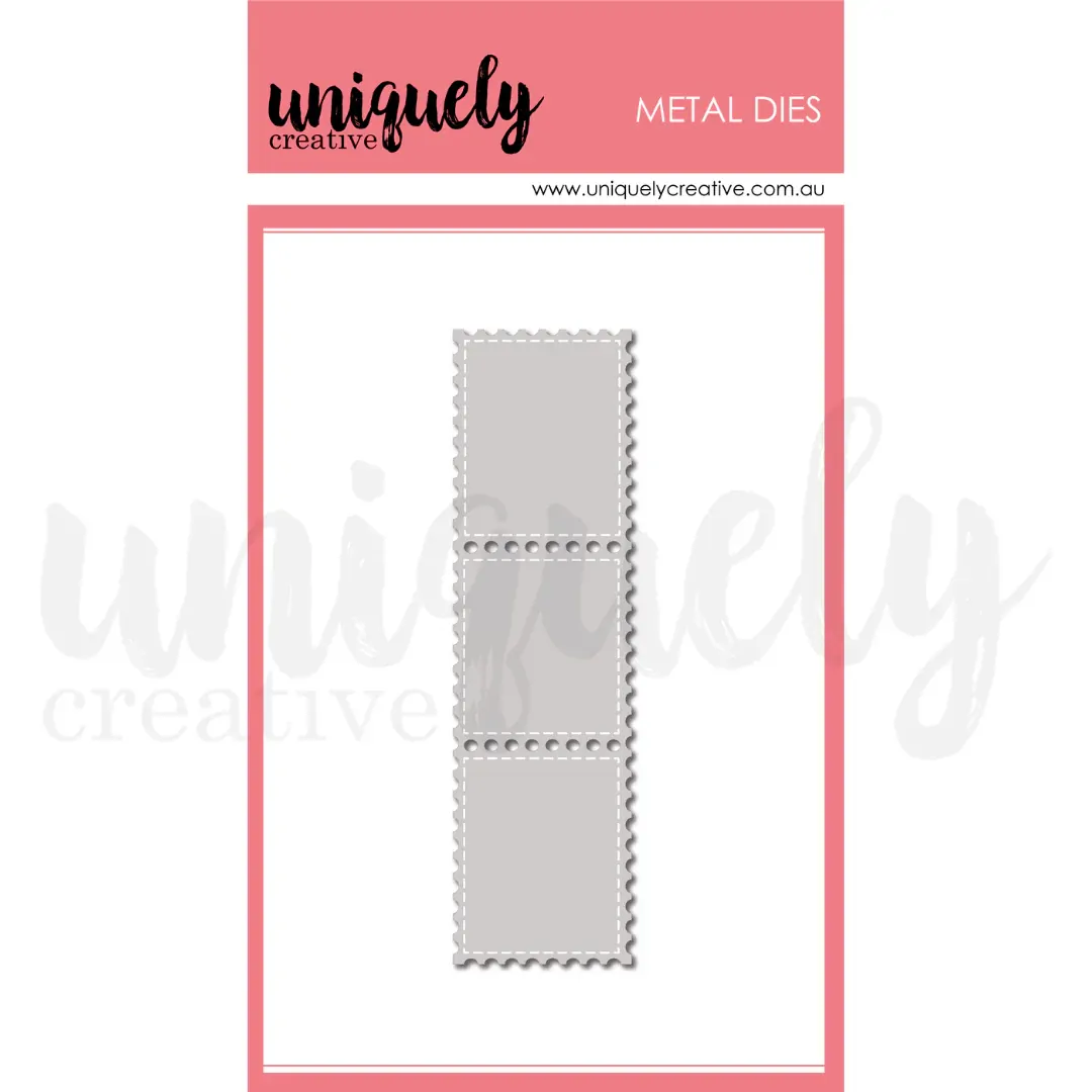 Uniquely Creative - Postage Stamp Strip Die