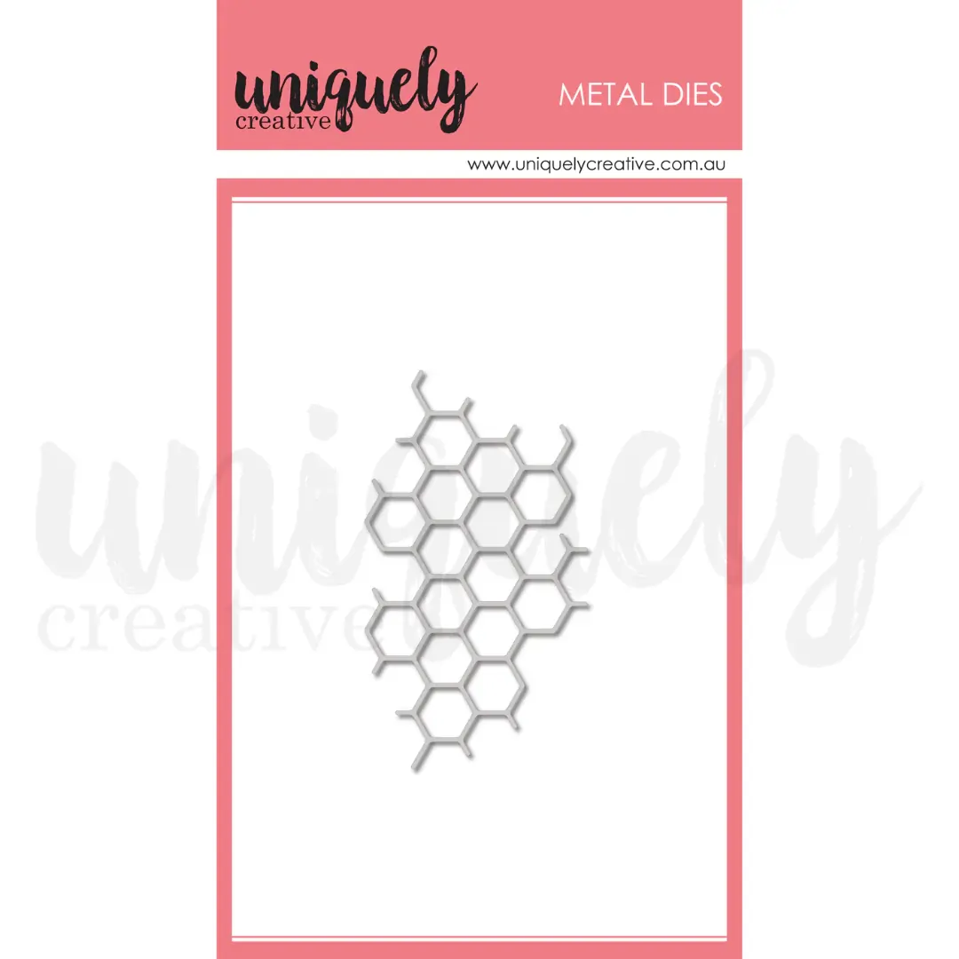 Uniquely Creative - Honeycomb Texture  Die