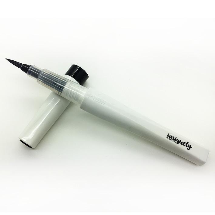 Uniquely Creative Sparkle Brush Pen Black