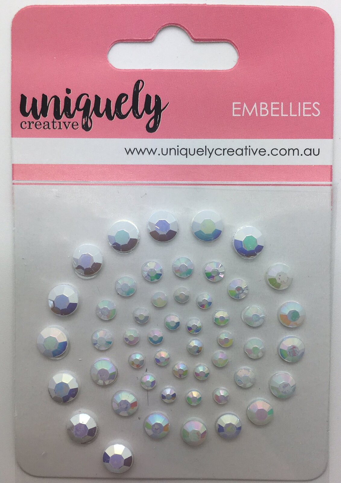 Uniquely Creative Embellishment Adhesive Crystal Rhinestones