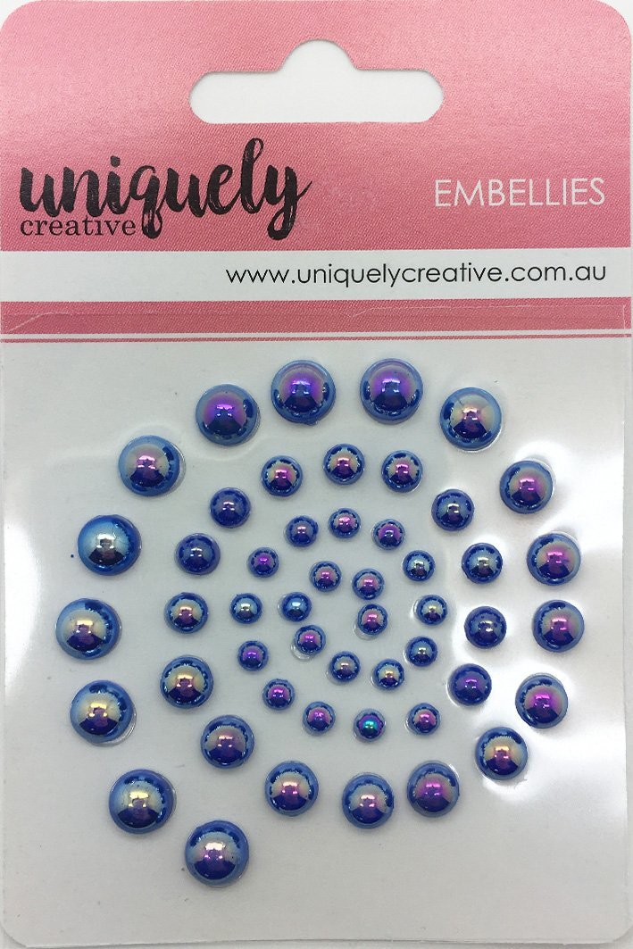 Uniquely Creative Embellishment Adhesive Cobalt Pearls
