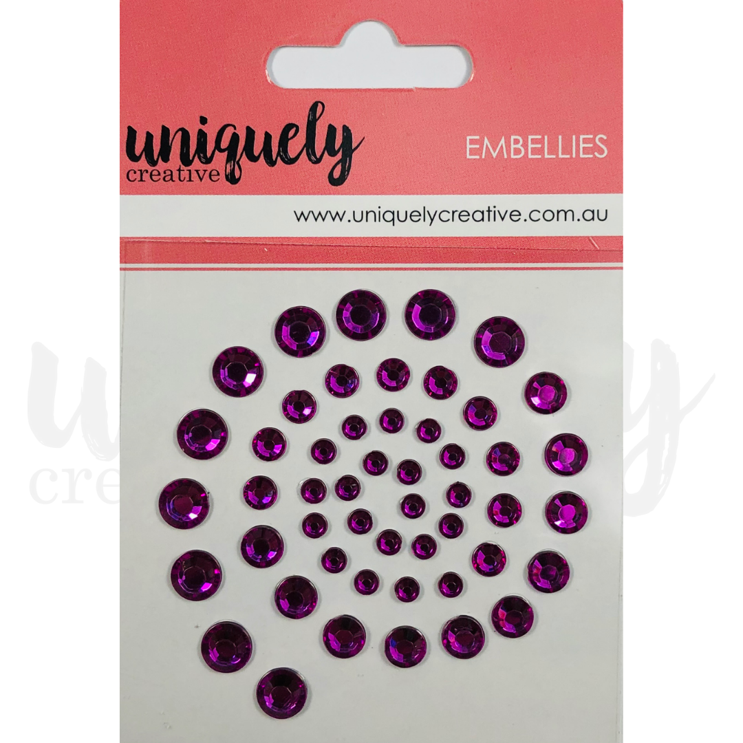 Uniquely Creative Embellishment Adhesive Wine Rhinestones