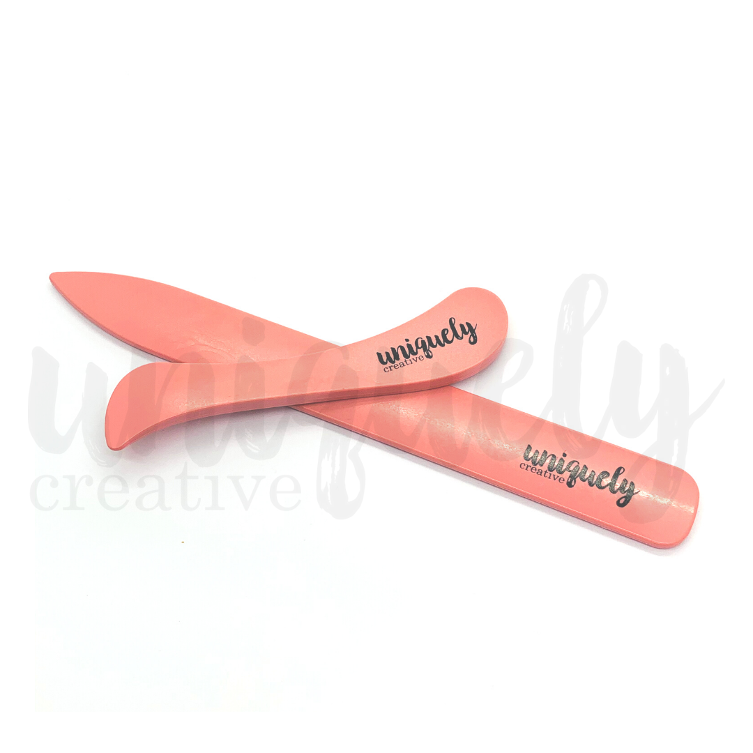 Uniquely Creative Paper Creaser Scoring Bone Folder Boning Tool 2pk