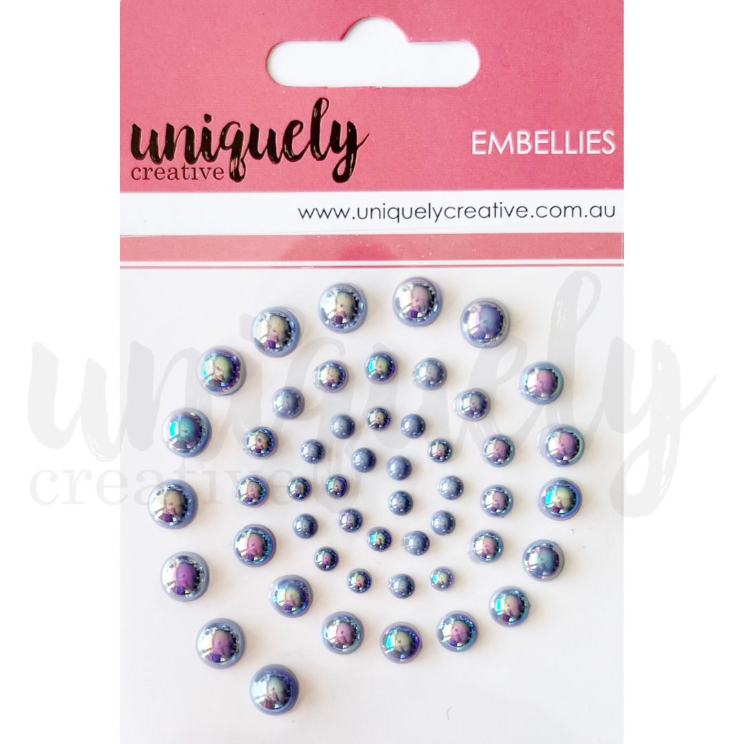 Uniquely Creative Embellishment Adhesive Smoke Pearls