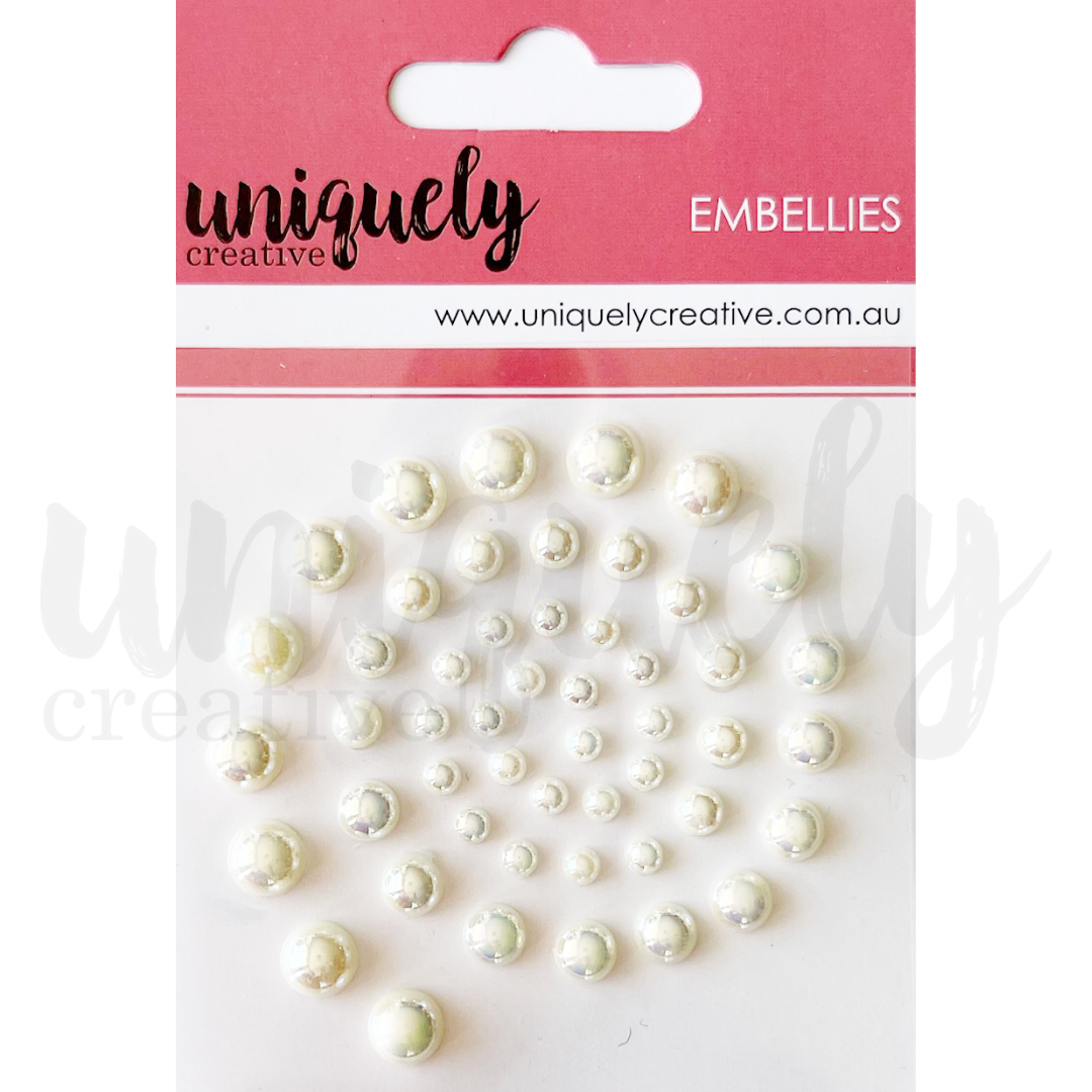 Uniquely Creative Embellishment Adhesive Chantilly Pearls