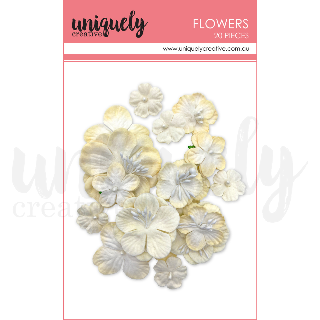 Uniquely Creative Embellishment Chantilly Flowers