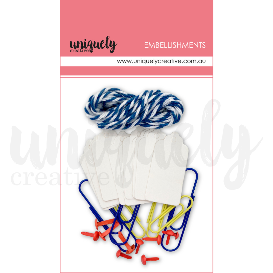 Uniquely Creative Embellishment Main Street Trinket Mix