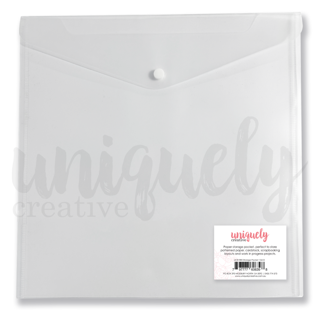 Uniquely Creative Storage Pocket 12 x 12