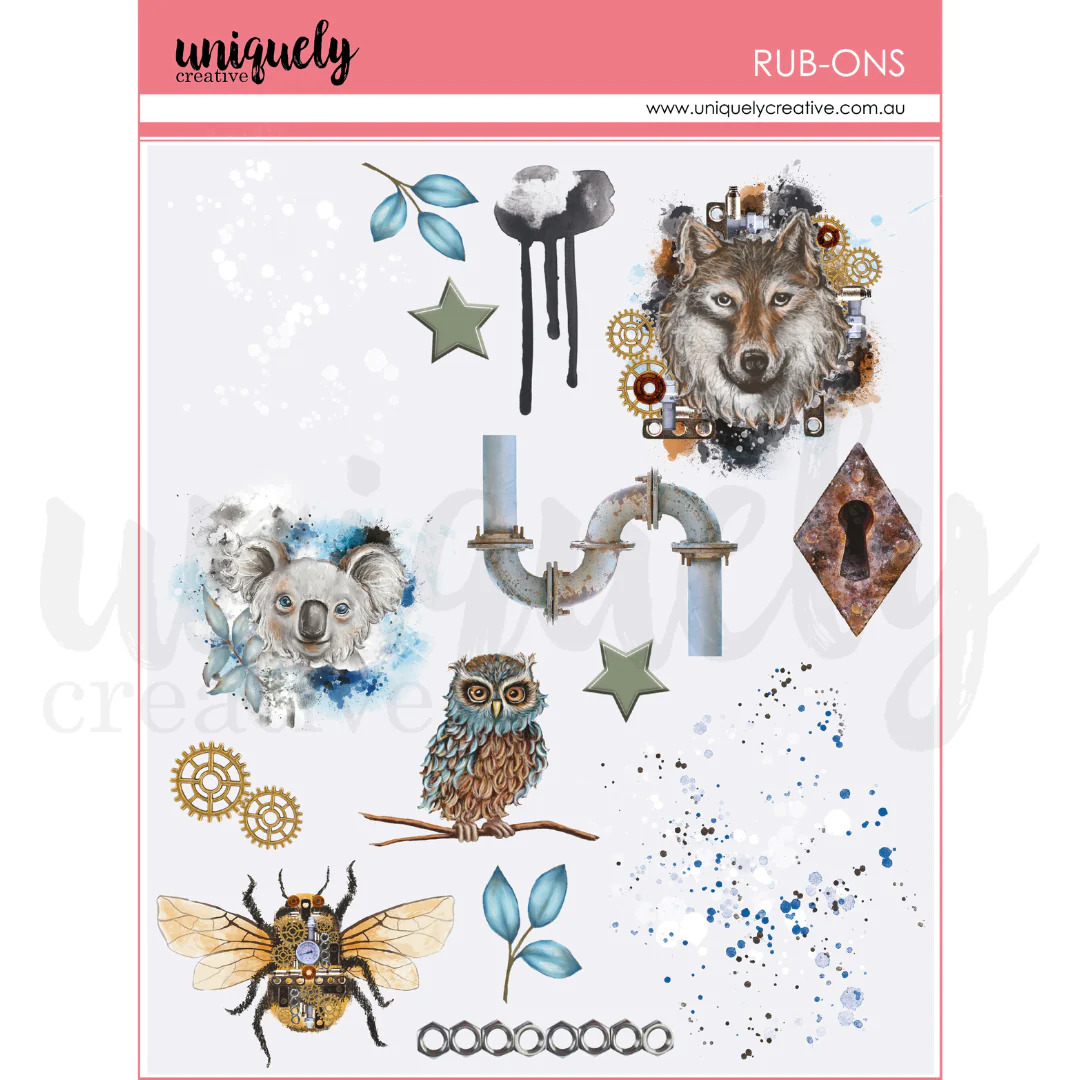 Uniquely Creative Rub Ons - Industry Standard