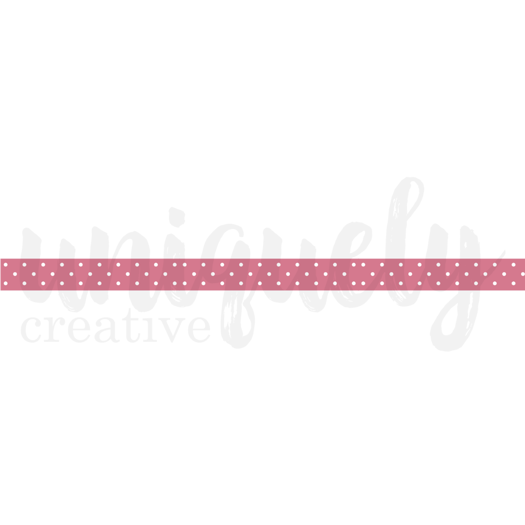 Uniquely Creative 15mm Washi Tape - Vintage Walls Polka Dot