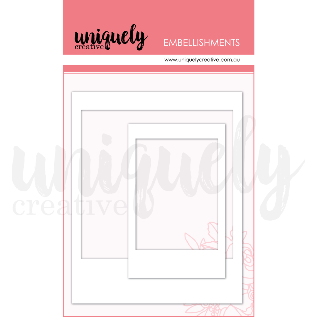 Uniquely Creative Essential Ephemera - Polaroid Frames