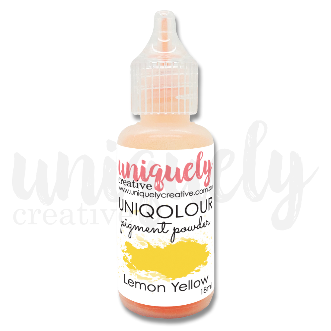 Uniquely Creative UNIQOLOUR Pigment Powder - Lemon Yellow - 18ml