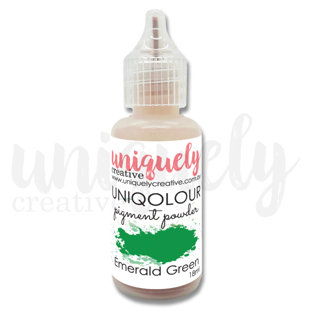 Uniquely Creative UNIQOLOUR Pigment Powder - Emerald Green - 18ml