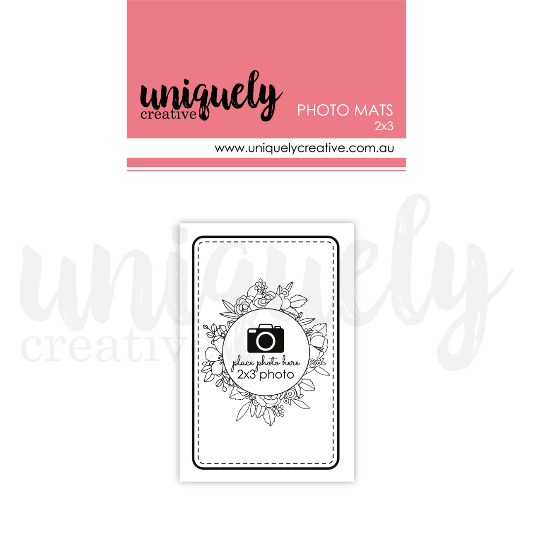 Uniquely Creative 2x3 Photo Mats