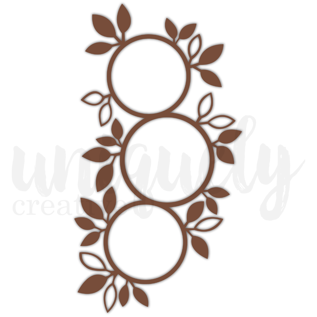 Uniquely Creative Botanical Trio Overlay
